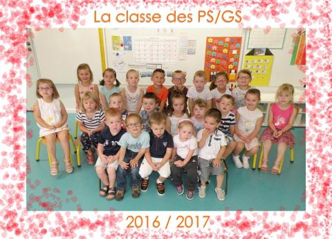Classe PS GS 2016 2017 réduite